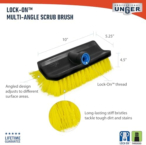 Unger Professional HydroPower 10 Bi-Level Scrub Brush