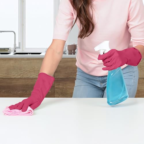 KAQ Reusable Non-Slip Rubber Kitchen Gloves