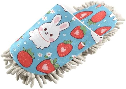 Bulletgxll Mop Slippers - Soft Microfiber Cleaning Slippers for Home Use