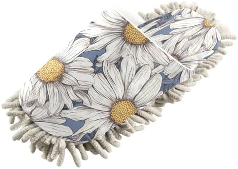 Zhirexin Daisy Flower Kitchen Cleaning Slippers