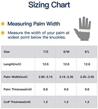 LANON 3 Pairs Skin-Friendly Cleaning Gloves Non-Slip Reusable Medium