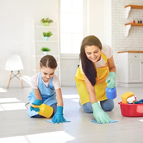 Potchen 6 pcs Microfiber Dusting Gloves and Mitt