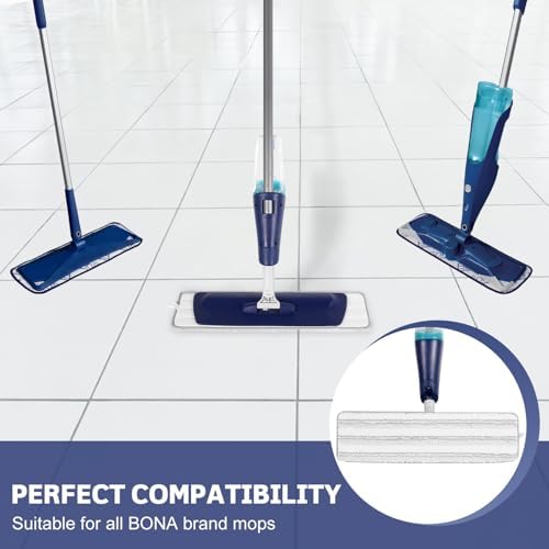 AmaVins 3-Pack Microfiber Mop Pads for Bona Mop