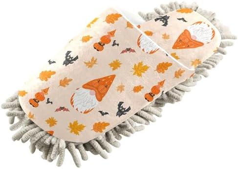 Burbuja Halloween Costume Gnome Mop Slippers for Women Men