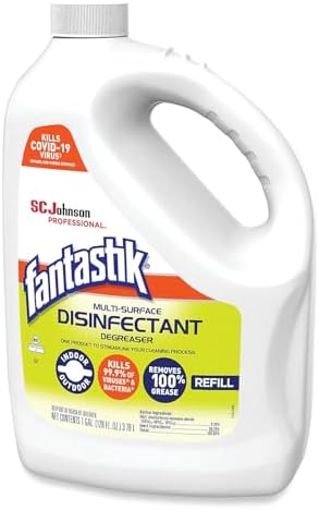 Fantastik Lemon Power Antibacterial Cleaner 128 fl oz
