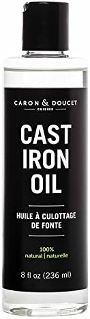 CARON DOUCET Cast Iron Oil - 8oz Food Grade Plant-Based