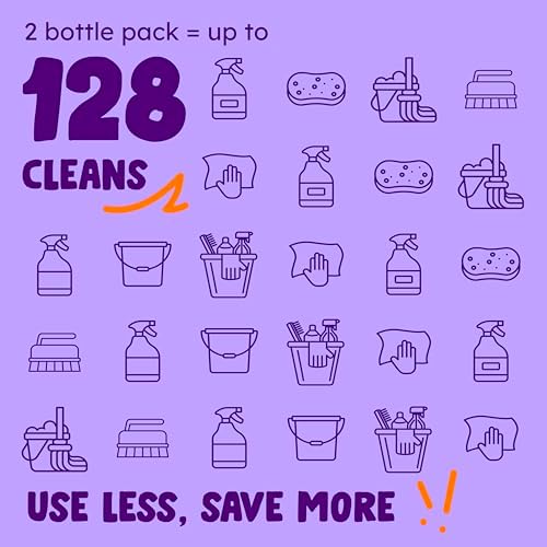 Originally Yellow Lavender Vinegar Cleaner 1 Gallon in 2 Bottles