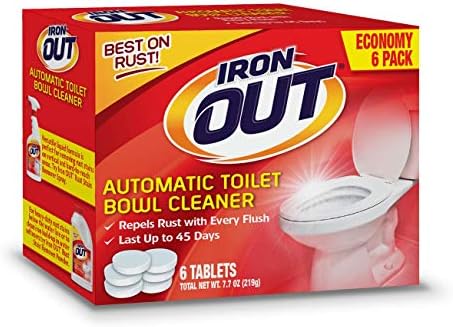 Iron Out Rust Stain Remover Tablets and Gel Spray