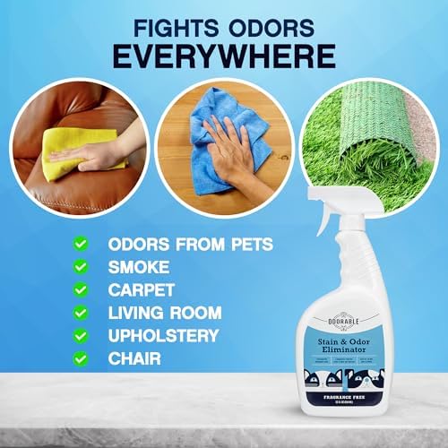 Odorable Stain Odor Eliminator 32 oz - Pet Safe Cleaner