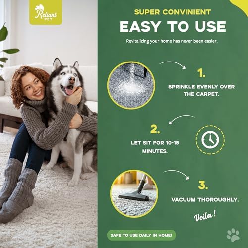 Reliant Pet Carpet Deodorizer Powder 24oz 1