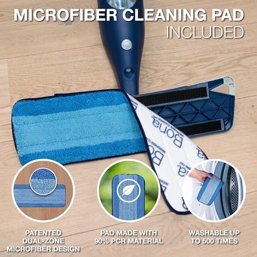 Bona Microfiber Pads 3-Pack for Multi-Surface Cleaning