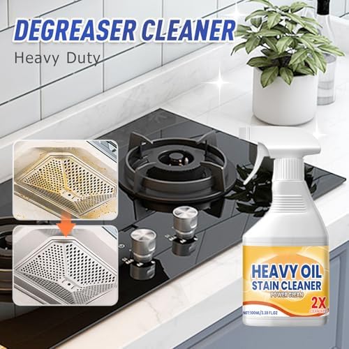Heavy Oil Cleaner for Kitchen Surfaces 2025 Upgrade