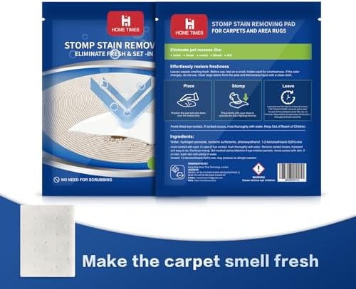 Home Times Carpet Stain Lifting Pads 20 Count