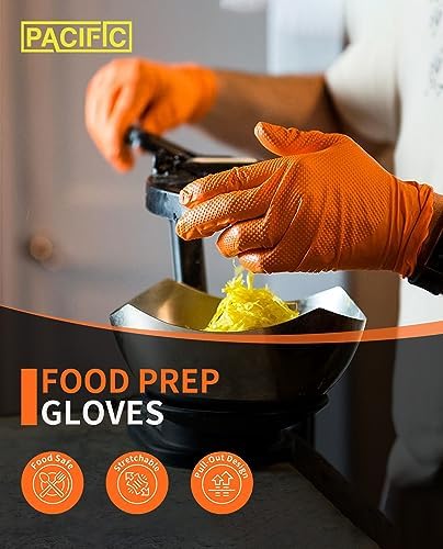 PACIFIC PPE 8 Mil Nitrile Gloves 100 Count