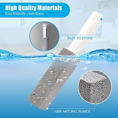 Nonley Pumice Stone Toilet Cleaner with Handle 4 Pack