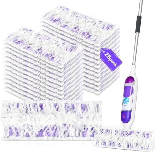 25 Pack Power Mop Pad Refills for Swiffer