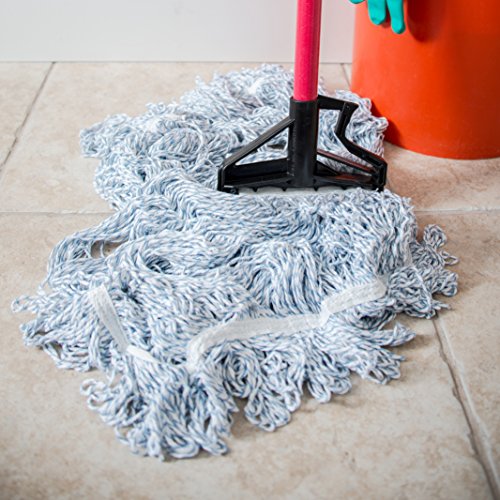 SPARTA Flo-Pac Mop Head Loop-Ended Blue 12 Band
