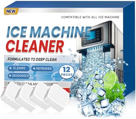 EHENiZ Ice Maker Descaler Cleaner Tablets 12-Pack for Clear Ice