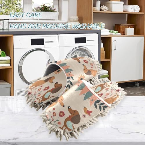 Zhirexin Cute Couple Kitchen Cleaning Slippers