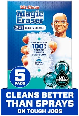 Mr Clean Magic Eraser Foaming Sponge 5 Pack