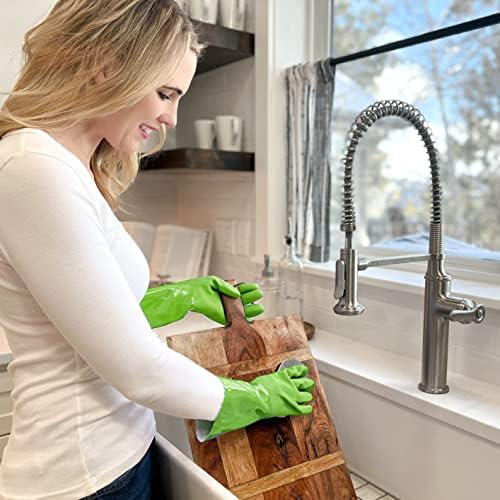 Kitchen-Star Ultimate Rubber PVC Gloves with Cotton Lining