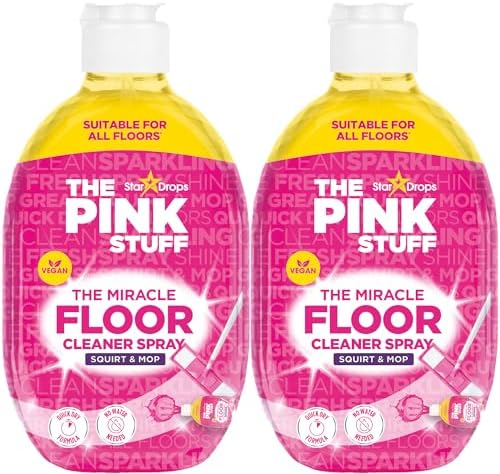 Stardrops The Pink Stuff Miracle Floor Cleaner Spray Squirt and Mop