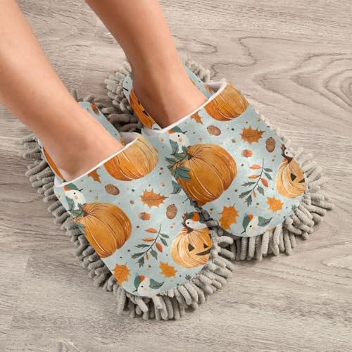 Zhirexin Microfiber Mop Slippers for House Cleaning 1