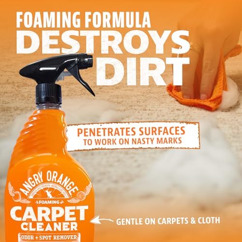 ANGRY ORANGE Foaming Carpet Cleaner - 24 oz