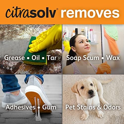 Citra Solv Concentrated Cleaner Degreaser 16 Fl Oz Valencia Orange Scent
