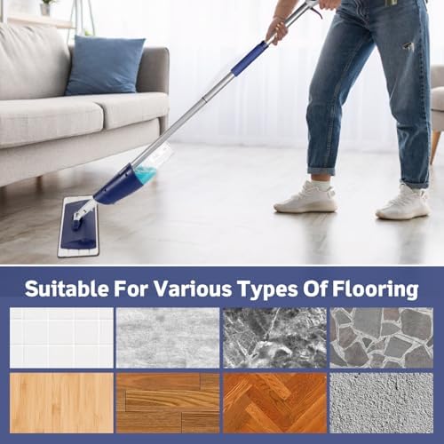 AmaVins 3-Pack Microfiber Mop Pads for Bona Mop