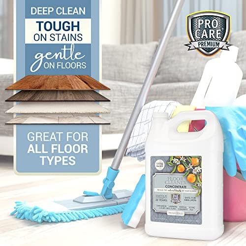 ProCare Citrus Floor Cleaner 1 Gallon Made in USA