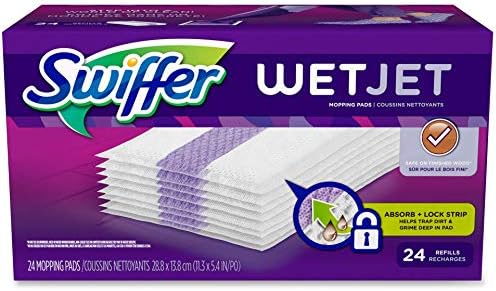 Swiffer WetJet Refill Cloths 24Box 113 x 54 White