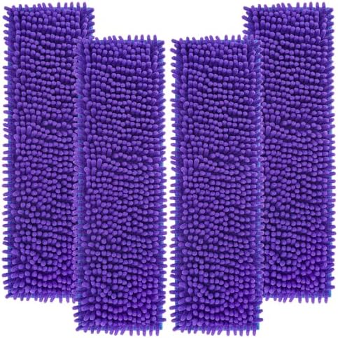 KEEPOW Microfiber Cleaning Pad 18 Inch 44 Pack Washable Reusable