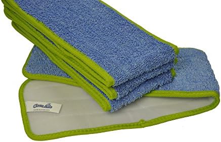 CleanAide Super Absorbent Microfiber Mop Pads 4-Pack