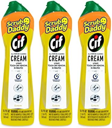 Scrub Daddy Cif Cream All Purpose Cleaner 3 Pack