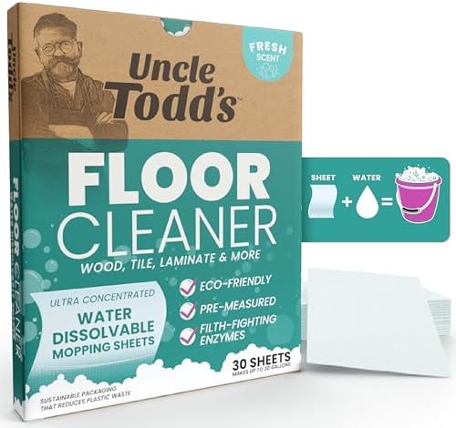 Uncle Todds Ultra Concentrated Floor Cleaner Sheets