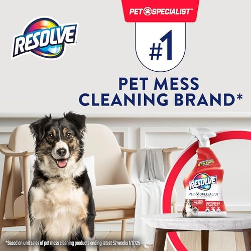 Resolve Pet Specialist Stain Odor Remover Spray 22Fl Oz