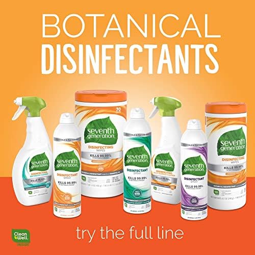 Seventh Generation Botanical Disinfecting Cleaner 26 oz 8 Pack