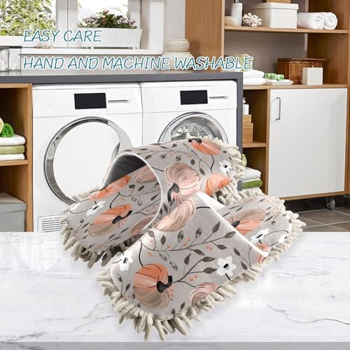 Zhirexin Mop Slippers for Men Women Soft Comfortable Cleaning Shoes