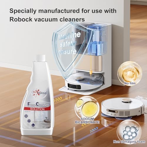Nukisa Sweet Orange Floor Cleaner 2 Bottles Roborock Compatible