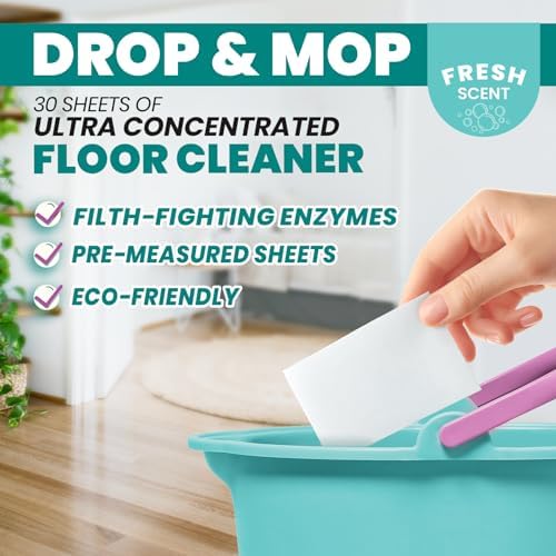 Uncle Todds Ultra Concentrated Floor Cleaner Sheets
