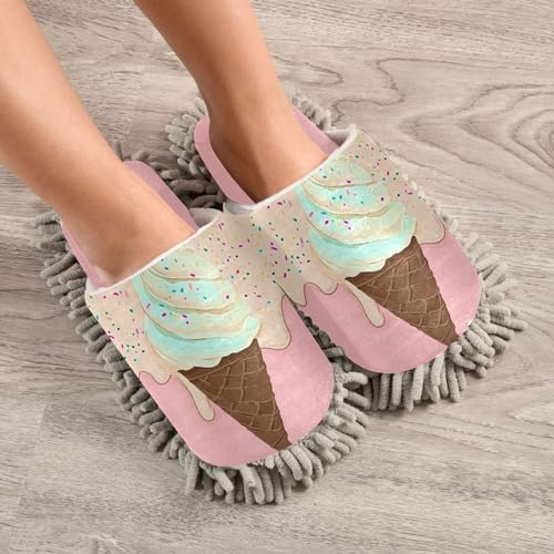 Zhirexin Comfortable Mopping Slippers for Men Women