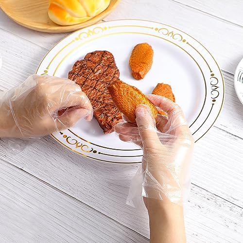 Milisten 100PCS Kids Disposable Food Prep Gloves