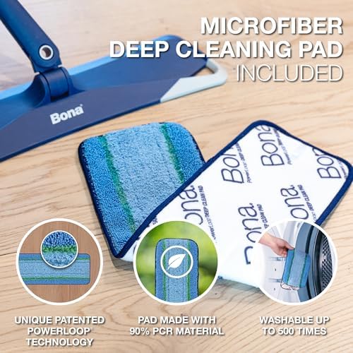 Bona Microfiber Pads 3-Pack for Multi-Surface Cleaning