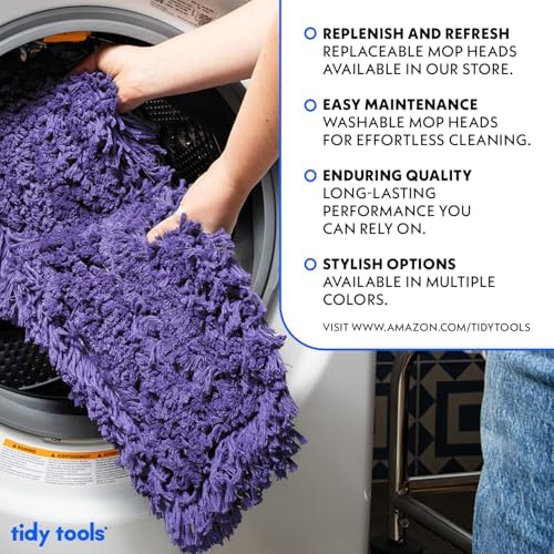 36 Inch Purple Commercial Dust Mop Floor Sweeper