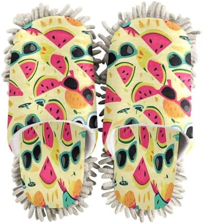 Bulletgxll Mop Slippers - Washable Soft and Dust-Free