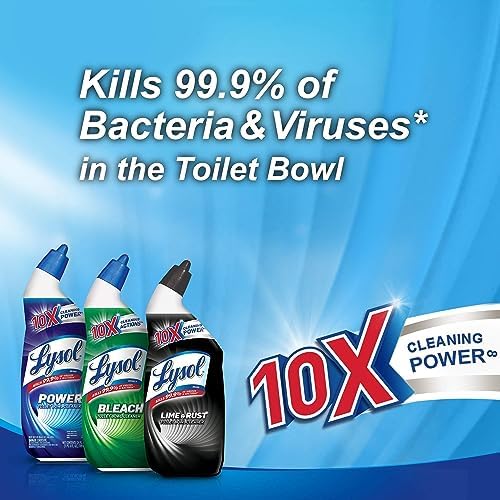 Lysol Toilet Bowl Cleaner with Lime and Rust Remover