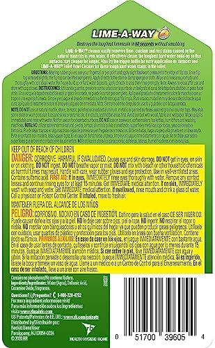 LIME-A-WAY 87000CT Lime and Rust Remover 28oz 1