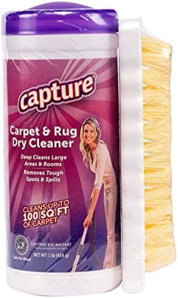 Capture Carpet Rug Dry Cleaner Powder - 1 lb