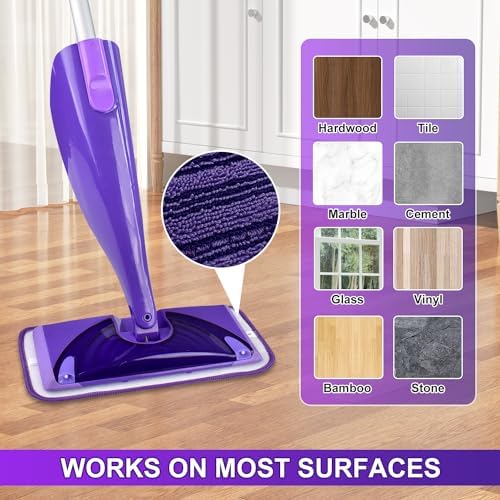 GFRED Reusable Swiffer Wet Jet Mop Pads Replacement